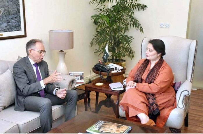 Australian High Commissioner H.E. Neil Hawkins called on PM's Coordinator on Climate Change & Environmental Coordination Romina Khurshid Alam at her office