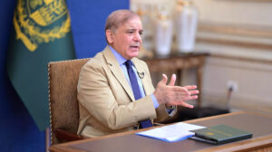 Prime Minister Muhammad Shehbaz Sharif addresses the nation
