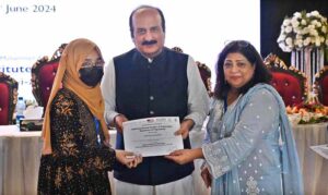 Coordinator to Prime Minister, Prime Minister’s Youth Program Rana Mashood Ahmed Khan addresses to the Concluding Ceremony of International Conference on Uplifting Mental Health of Vulnerable Segments of Population.