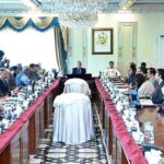 Prime Minister Muhammad Shehbaz Sharif chairs a meeting of the Federal Cabinet
