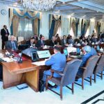 Prime Minister Muhammad Shehbaz Sharif chairs a meeting of the Federal Cabinet
