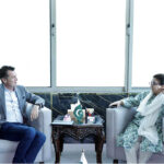 Minister of State for IT and Telecommunication, Ms. Shaza Fatima Khawaja in a meeting with GSMA's Head of Asia Pacific, Julian Gorman