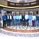 National Project Coordinator, Dr. Faisal Iqbal in a group photo with participants during the training workshop on "Forced labor and fair recruitment" for journalists