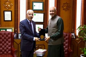 Ambassador Tirmizi, SG Khalifa Int’l Award discuss upcoming Date Palm festival in Pakistan