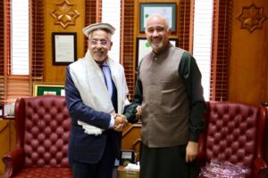 Ambassador Tirmizi, SG Khalifa Int’l Award discuss upcoming Date Palm festival in Pakistan