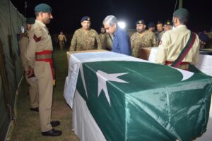 Mohsin Naqvi attends funeral prayer of ANF martyrs