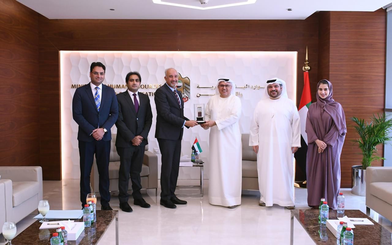 Ambassador Tirmizi, UAE minister discuss visas, insurance of Pakistani workers