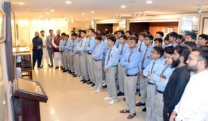 68 member Pakpattan school delegation visits Parliament House
