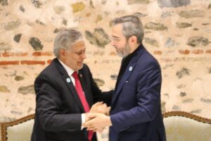 Deputy PM Dar, Bagheri discuss Gaza, Rafah situation