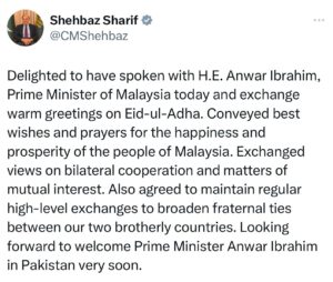 PM, Malaysian counterpart agree to redouble efforts for permanent ceasefire in Gaza 