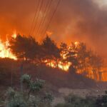 forest fires in Murree