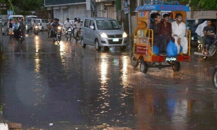 Heavy rainfall
