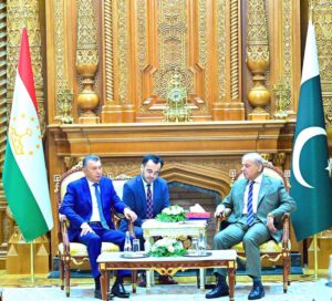 Prime Minister of Tajikistan H.E. Qohir Rasulzada called on Prime Minister Muhammad Shehbaz Sharif.