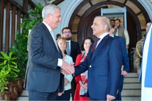 UN High Commissioner for Refugees Filippo Grandi called on Prime Minister Muhammad Shehbaz Sharif