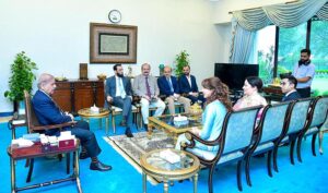 Globally acclaimed Pakistani mountaineer Naila Kiyani calls on Prime Minister Muhammad Shehbaz Sharif
