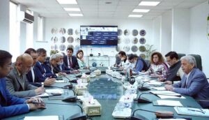 Federal Minister for Industries and Production, Rana Tanveer Hussain presided over a meeting of the Sugar Advisory Board (SAB).
