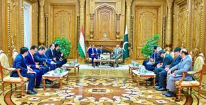 Prime Minister of Tajikistan H.E. Qohir Rasulzada called on Prime Minister Muhammad Shehbaz Sharif.