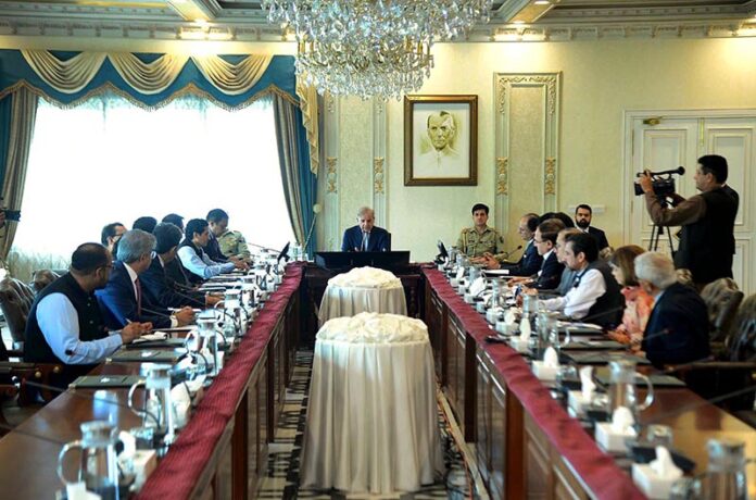 Prime Minister Muhammad Shehbaz Sharif chairs a review meeting on Digitization and Reforms of FBR