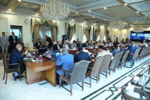 A delegation of Petroleum and Gas Exploration & Production companies calls on Prime Minister Muhammad Shehbaz Sharif