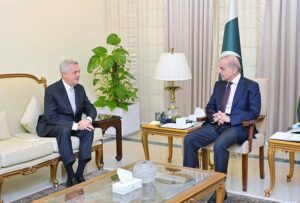 UN High Commissioner for Refugees Filippo Grandi called on Prime Minister Muhammad Shehbaz Sharif