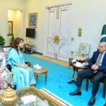 Globally acclaimed Pakistani mountaineer Naila Kiyani calls on Prime Minister Muhammad Shehbaz Sharif