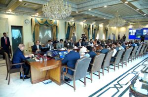 Prime Minister Muhammad Shehbaz Sharif chairs a review meeting on Digitization and Reforms of FBR