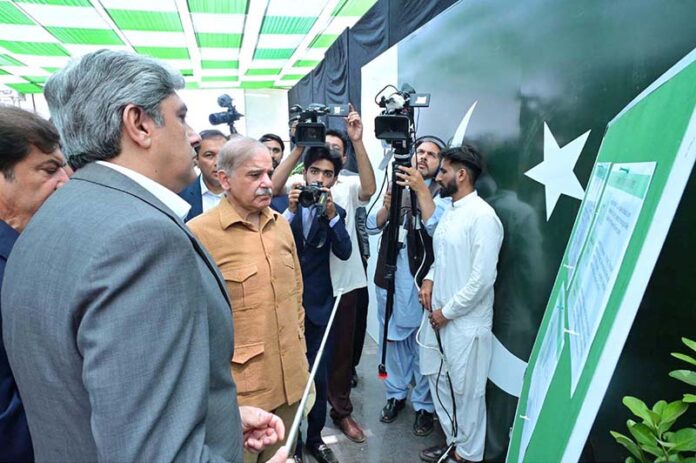 Prime Minister Muhammad Shehbaz Sharif receives briefing regarding the construction of Jinnah Medical Complex