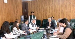 Federal Minister for Industries and Production, Rana Tanveer Hussain chairing 11th meeting of the National Coordination Committee on Small Medium Enterprises Development