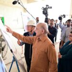 Prime Minister Muhammad Shehbaz Sharif visits the under-construction site of Islamabad Technology Park
