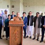 Prime Minister Muhammad Shehbaz Sharif visits the under-construction site of Islamabad Technology Park