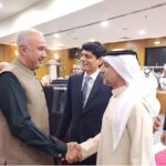 Ambassador Faisal Niaz Tirmizi, Pakistan's Envoy in UAE interacts with guests on the occasion of Mango festival Held in Pakistan association Dubai
