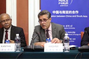 Ambassador of Pakistan to China H.E. Khalil Hashmi a keynote speaker at the 12th World Peace Forum organised by Tsinghua University