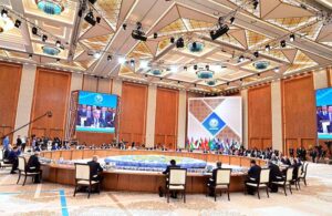 Prime Minister Muhammad Shehbaz Sharif delivers a National Statement at Shanghai Cooperation Organisation Summit.