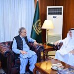 Ambassador of the Kingdom of Saudi Arabia, Nawaf al Maliki called on Deputy Prime Minister and Foreign Minister Senator Mohammad Ishaq Dar at the Ministry of Foreign Affairs