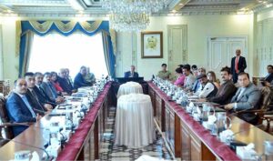 Prime Minister Muhammad Shehbaz Sharif chairs a meeting regarding national preparedness for the Monsoon.