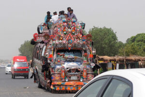 People traveling on the rooftop of the bus may cause any mishaps that need the attention of concerned authorities