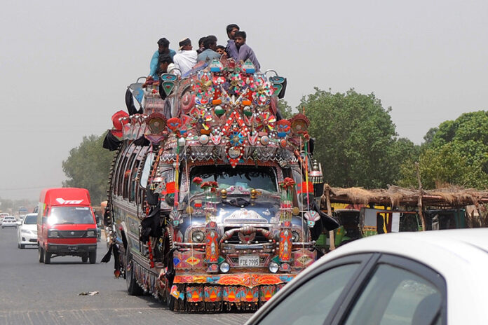 People traveling on the rooftop of the bus may cause any mishaps that need the attention of concerned authorities
