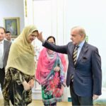 Prime Minister Muhammad Shehbaz Sharif meets Ayan Kashif and his family. Ayan Kashif is a student of Daanish School and he secured the first position in the annual exams of Intermediate and Secondary Education Lahore