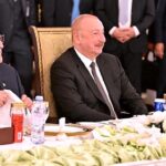 President Asif Ali Zardari hosted a state luncheon in the honour of President of Azerbaijan, Mr. Iham Aliyev, at Aiwan-i-Sadr, Prime Minister Muhammad Shehbaz Sharif was also present on the occasion