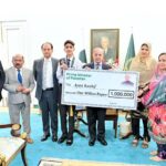 Prime Minister Muhammad Shehbaz Sharif meets Ayan Kashif and his family. Ayan Kashif is a student of Daanish School and he secured the first position in the annual exams of Intermediate and Secondary Education Lahore