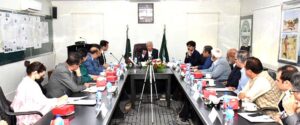 Federal Minister for National Food Security and Research Mr. Rana Tanveer Hussain chaired a meeting with officials and stakeholders of DPP.