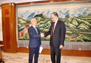 Minister for Planning, Development and Special Initiatives Prof. Ahsan Iqbal held productive meeting with Zhao Chenxin, Vice Chairman of the National Development and Reform Commission (NDRC)