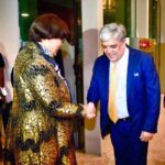 Secretary General of the Commonwealth, Patricia Scotland arrives in Islamabad. She was welcomed by Additional Foreign Secretary (Europe) Ambassador Shafqat Ali Khan at the Islamabad Airport