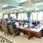 A British delegation led by Sir Micheal Barber calls on Prime Minister Muhammad Shehbaz Sharif