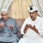 President Asif Ali Zardari offering Fateha for Captain Muhammad Osama bin Arshad Shaheed, during his visit to Shaheed's family home
