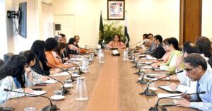 Coordinator to PM on Climate Change, Romina Khurshid Alam chairing first meeting of Prime Minister's Committee on COP 29.