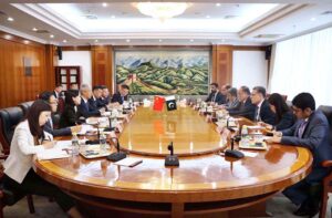 Minister for Planning, Development and Special Initiatives Prof. Ahsan Iqbal held productive meeting with Zhao Chenxin, Vice Chairman of the National Development and Reform Commission (NDRC)