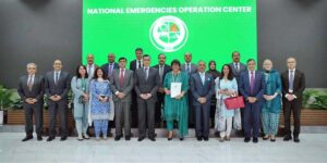 H.E. Patricia Scotland, Secretary General of the Commonwealth of Nations, visited the National Emergencies Operation Center (NEOC) at NDMA Headquarters.