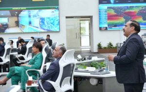 H.E. Patricia Scotland, Secretary General of the Commonwealth of Nations, visited the National Emergencies Operation Center (NEOC) at NDMA Headquarters.