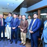 Prime Minister Muhammad Shehbaz Sharif receives briefing about Hutchison Ports Pakistan Terminal at Karachi Port